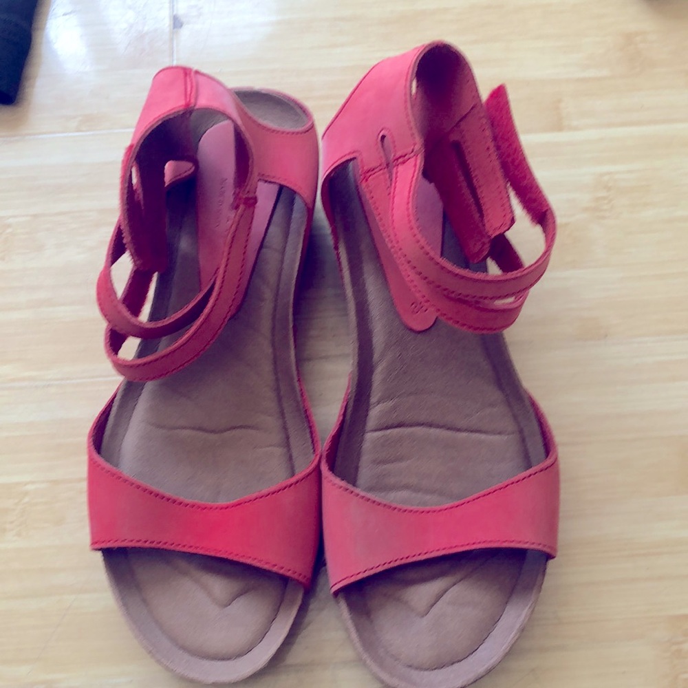 Tomato Red Spanish Sandals